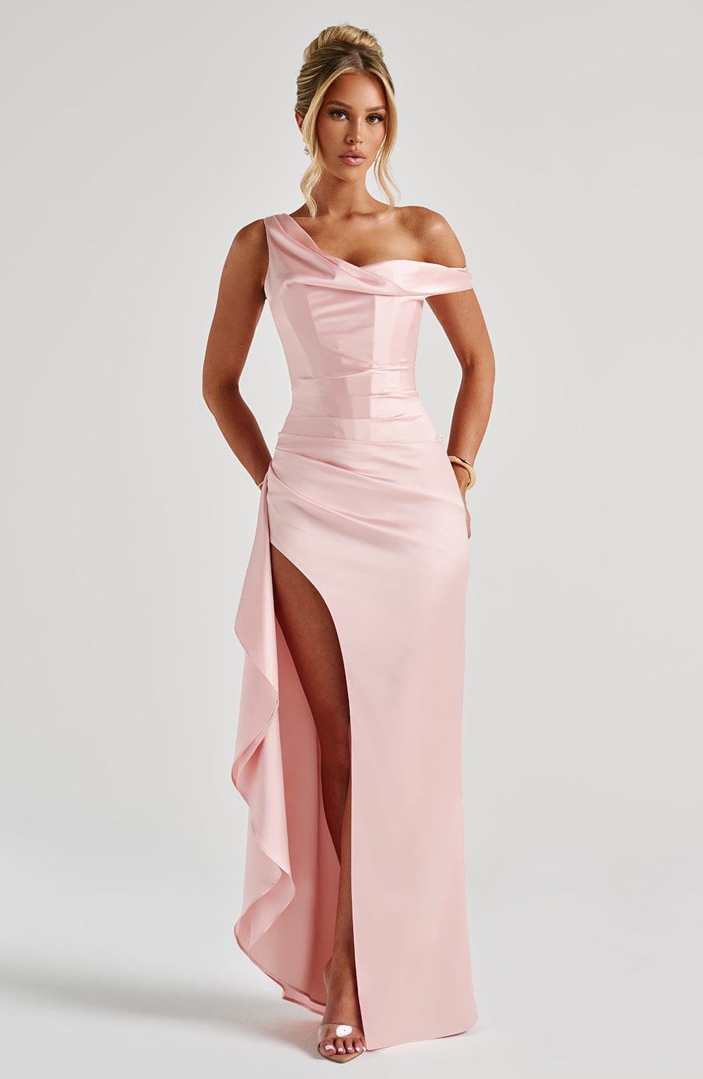 juliene-maxi-dress-blush-dress-xs-babyboo-fashion-32859973812287 Juliene Maxi Dress - Blush - Image 1
