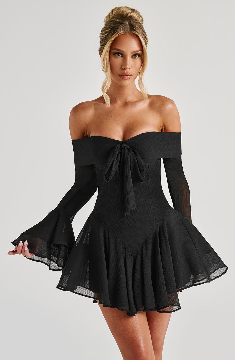 nerissa-playsuit-black-playsuit-xs-babyboo-fashion-32852111491135 Nerissa Playsuit - Black - Image 1